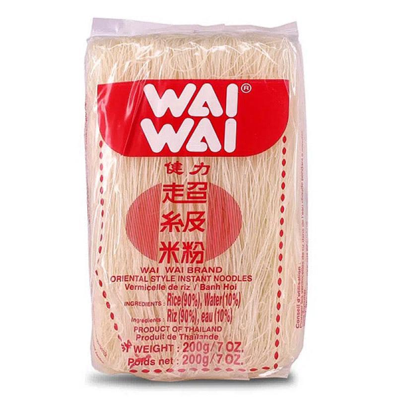 WaiWai 健力 超级米粉 红色 0.5mm 400g/Wai Wai Galssnudeln 400g