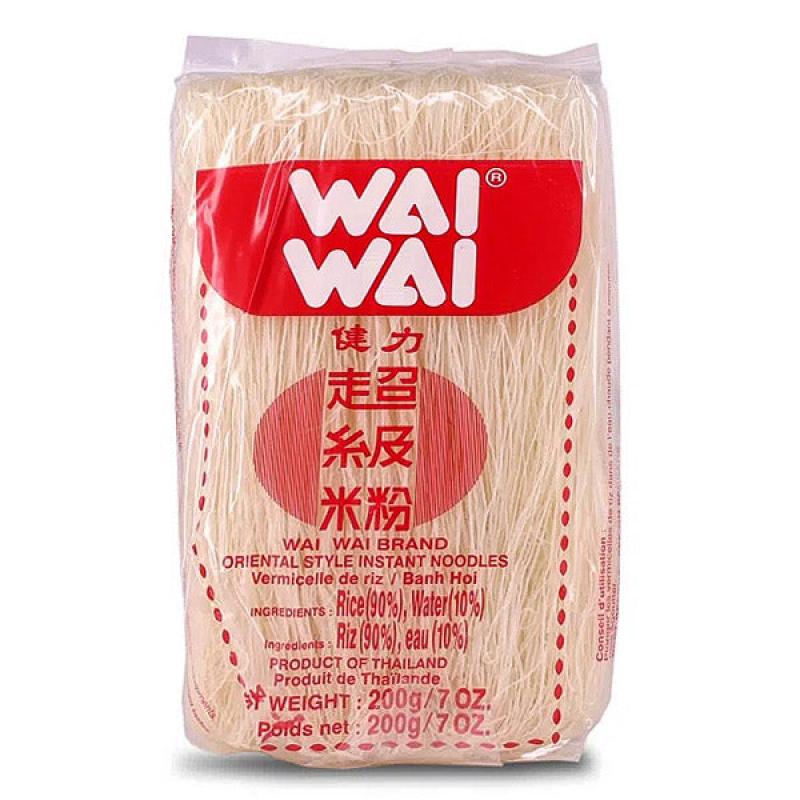 WaiWai 健力 超级米粉 红色 0.5mm 500g/Wai Wai Galssnudeln 500g