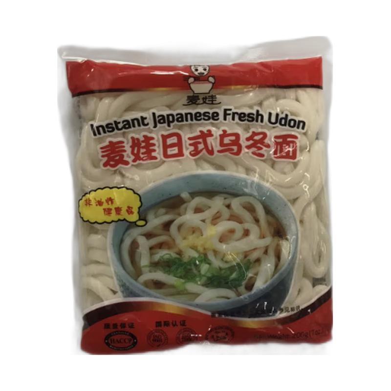 麦娃 日式乌冬面/烏龍麵 200g/Instant Japanese Fresh Udon 200g