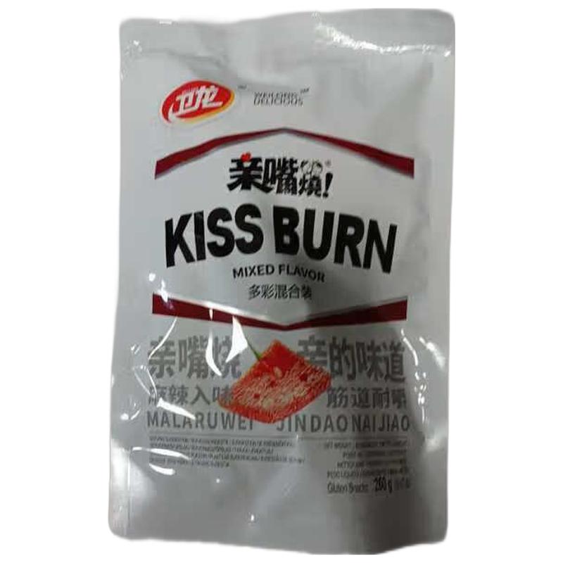 卫龙 亲嘴烧 多彩混合装 280g/weilong snacks-kissburn mix 280g