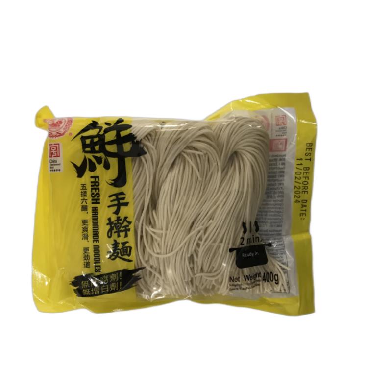 冷藏新鲜面条 张力生 手擀面 400g/Handgemachten Nudeln (GELB)400g