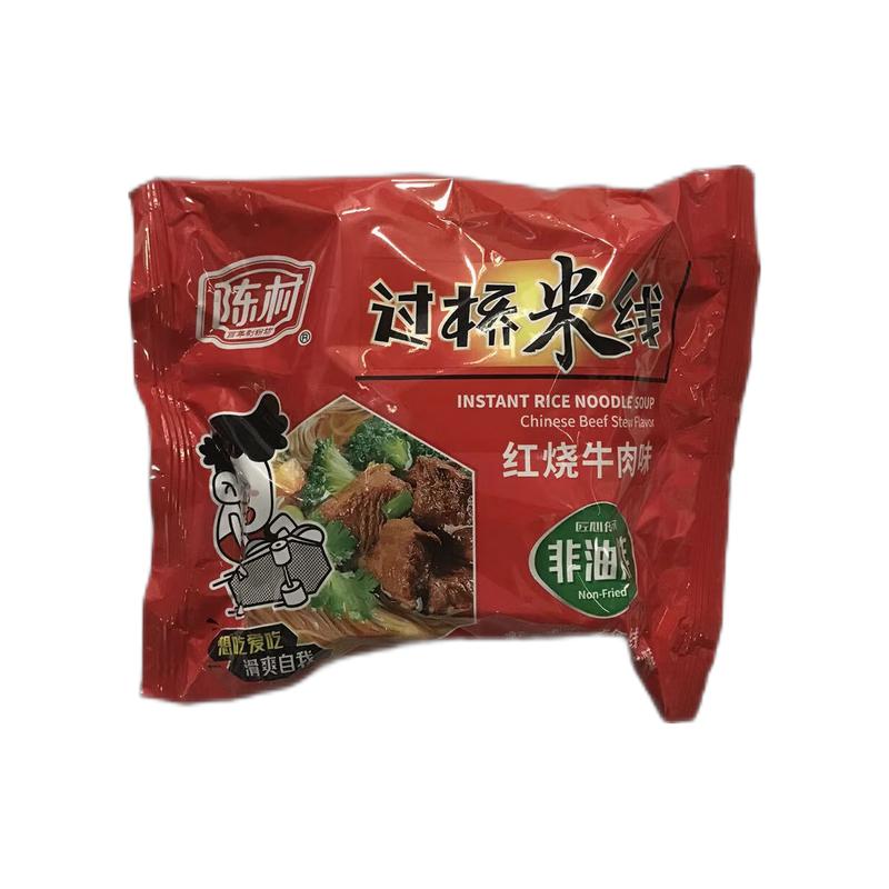 陈村 过桥米线 红烧牛肉味 100g/Chencun Instant Nudeln Rindfleisch Geschmack 100g