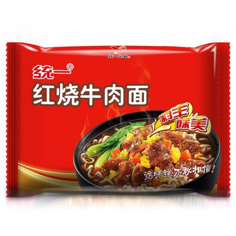 统一100 红烧牛肉面 108g/Instant Noodles-Artificial Roasted Beef flavor 108g
