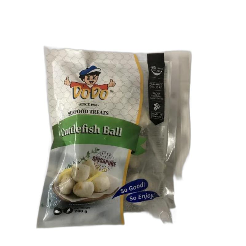 生鲜 火锅丸子 冷冻 DODO 墨鱼丸 火锅必备200g/Cuttlefish Ball 200g