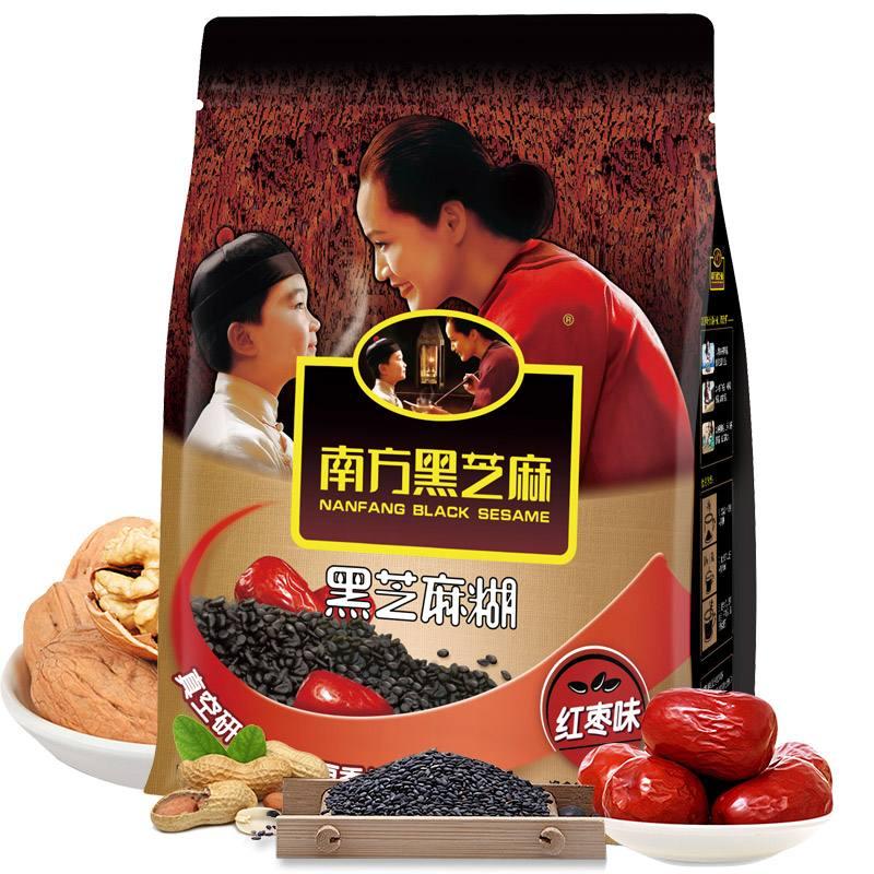 南方 黑芝麻糊 红枣味 360g Black Seasame paste-Red Date Flavor 360g