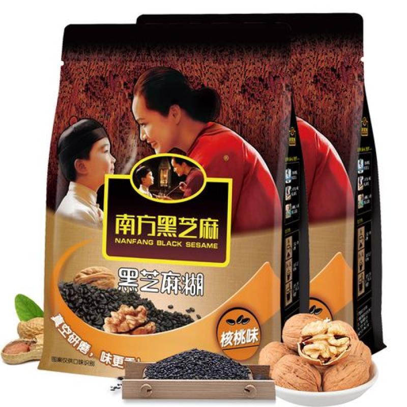 南方 黑芝麻糊 核桃味 360g Black Seasame paste-Walnut Flavor 360g