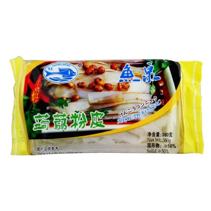 鱼泉 魔芋粉皮/蒟蒻粉皮 Shirataki Noodles 380g