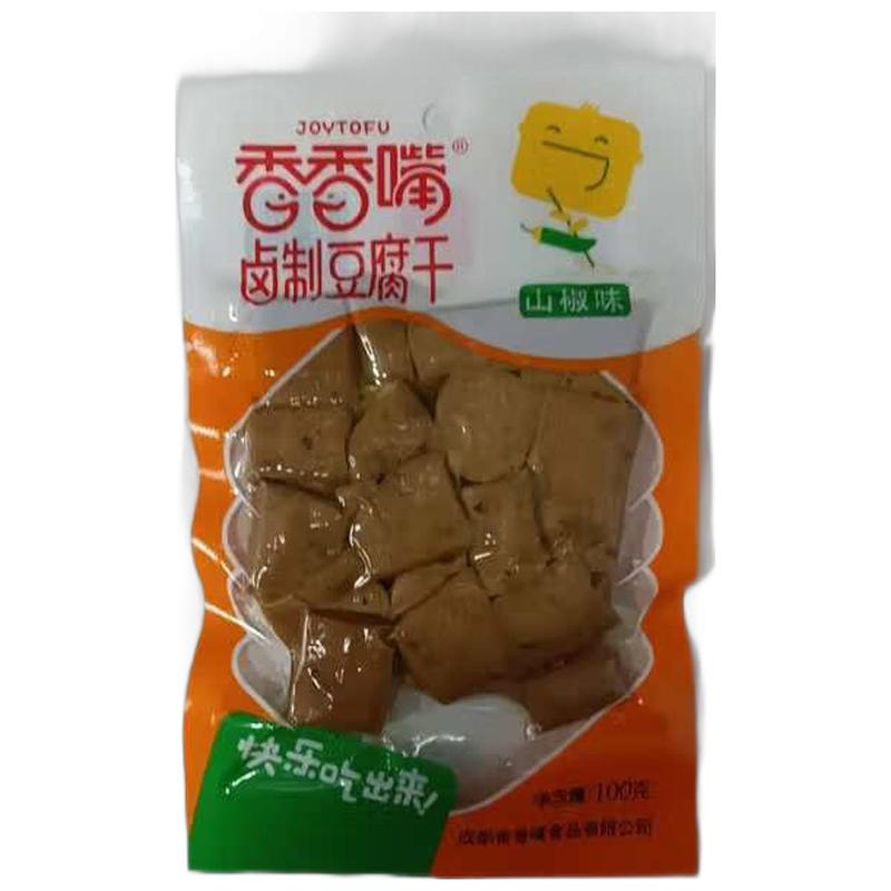 香香嘴 山椒味豆干 100g/Getrocknete Bohnen mit Pfeffer 100g