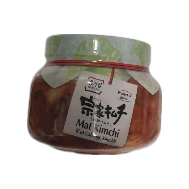 生鲜 冷藏 宗家府 韩国泡菜 瓶装 400g Cabbage Kimchi Cut