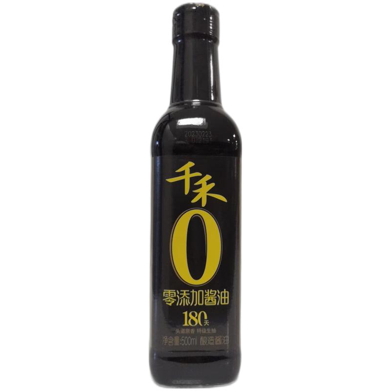 千禾 零添加 酱油180天500ML/Sauce 180 Tage 500ML