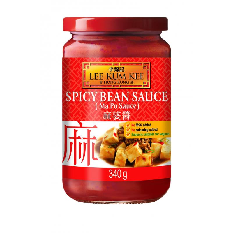 李锦记 麻婆豆腐 麻婆酱 340g/LEE Spicy Bean Ma Po Sauce 340g
