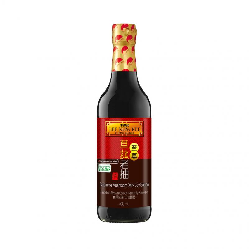 李锦记 草菇老抽 500ml/Strohhilz dunkle Sojasauce 500ml