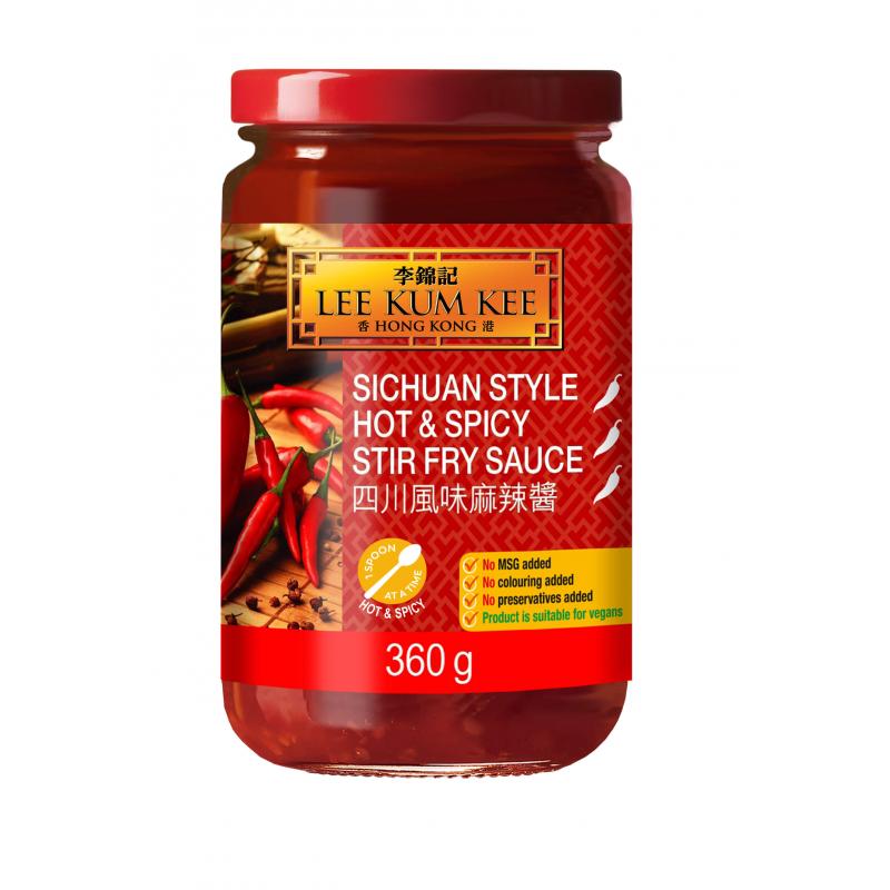 李锦记 四川风味麻辣酱 360g/LKK SICHUAN STYLE HOT & SPICY STIR FRY SAUCE