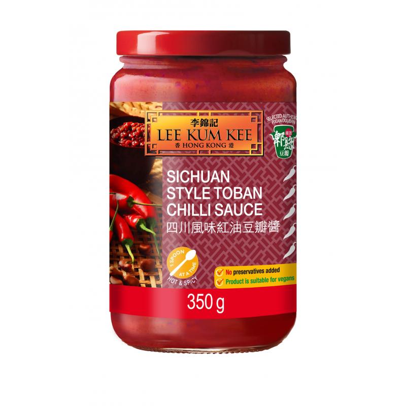 李锦记 四川风味红油豆瓣酱350g/Sichuan style Red Oil Douban Sauce 350g
