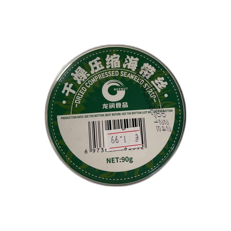 龙润 干燥压缩海带丝 90g/Trockene komprimierte Seetangseide 90g