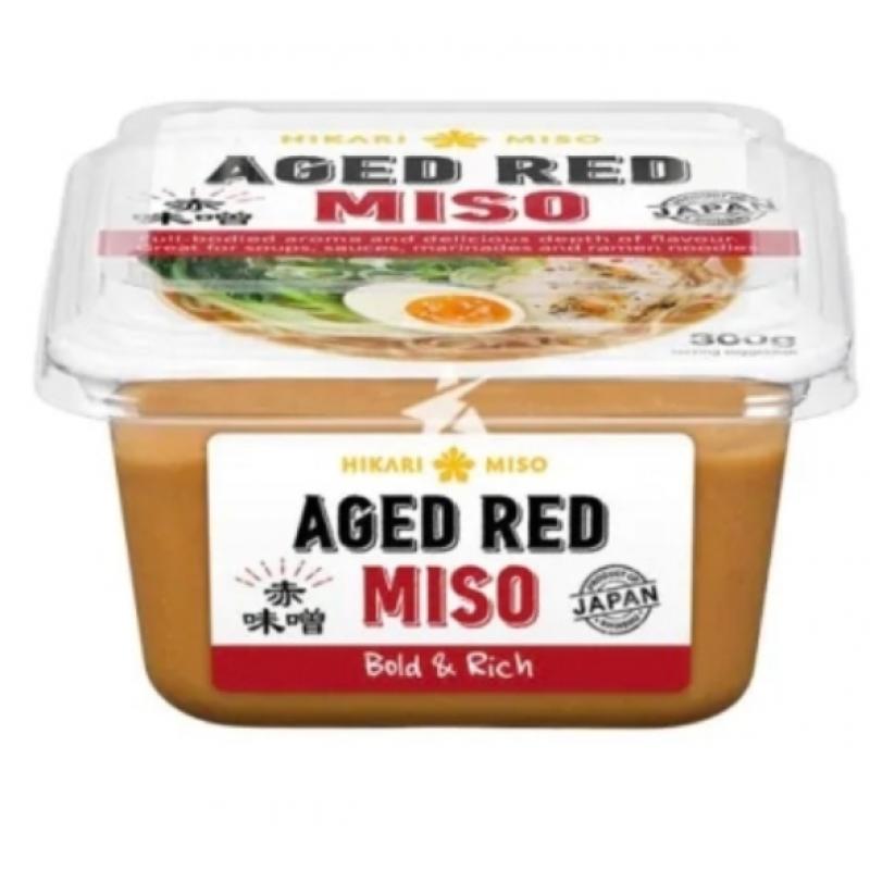 Aged 味增汤-红/300g 盒 Aged red miso paste 300g