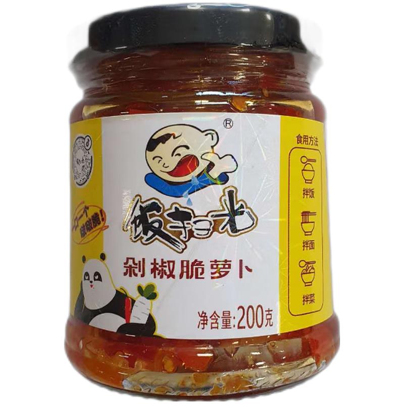 饭扫光 剁椒脆萝卜 200g