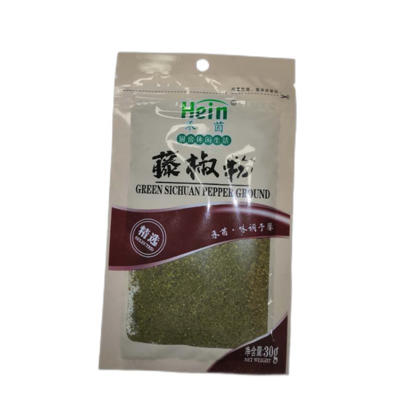 禾茵 藤椒粉 30g/SZ.Pfefferpulver，grun Hein 30g