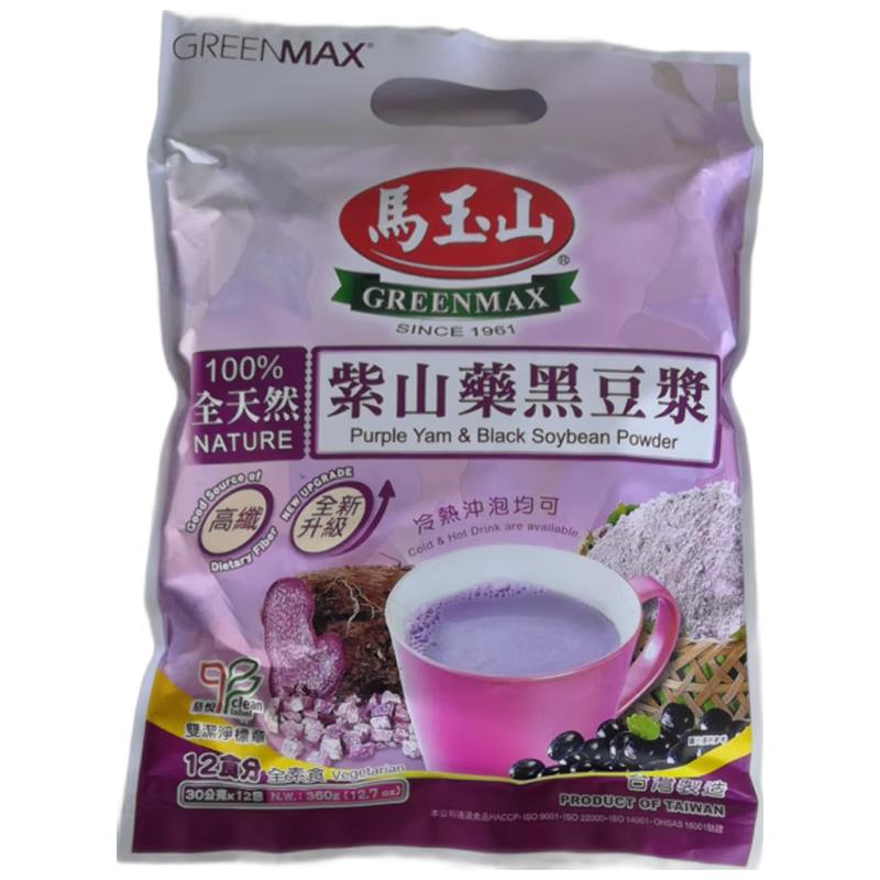 马玉山 紫山药黑豆浆 360g