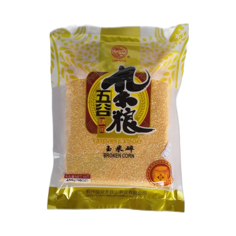 莲峰 糯玉米碎 玉米碎 454g/Glutinous Corn Grits454g