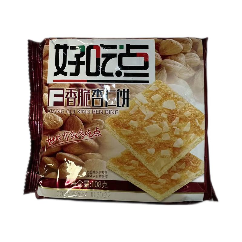 达利园 好吃点 香脆杏仁饼干108g/Knusprige Mandelkekse 108g