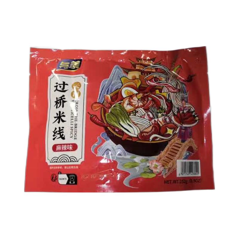 与美 过桥米线 麻辣味258g/Spicy Crossing the Bridge Nudeln 258g