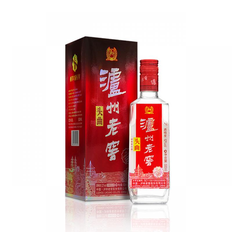 泸州老窖 老窖头曲 52° 500ml/Six Year Jiaotou Qu 52° 500ml