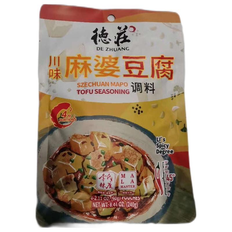 德庄 麻婆豆腐调料45° 240G/Mapo Tofu Gewürz 45°
