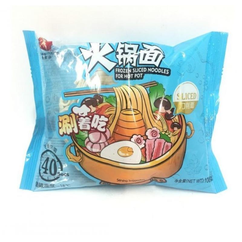生鲜 香源 冷冻 香源火锅面 刀削面100G/FRESHASIA Frozen Sliced Noodles for Hot Pot 100g