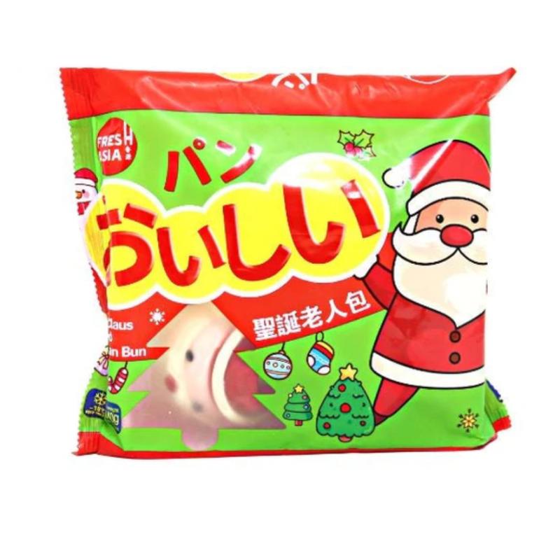 生鲜 香源 圣诞老人包 红豆包 240g/FRESHASIA Santa Claus Shape Bun
