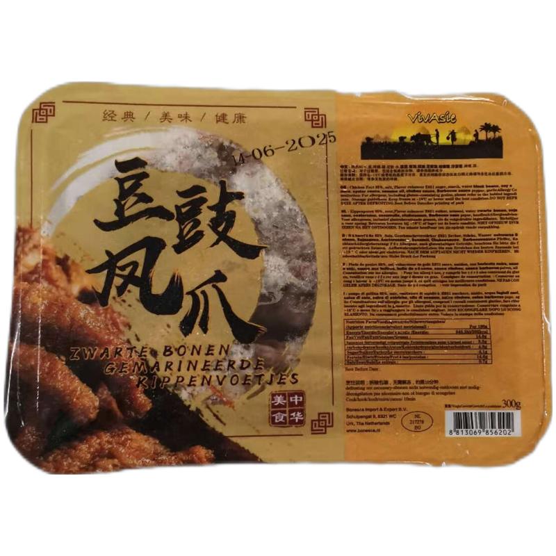 生鲜 冷冻 Vivasie 豆豉凤爪300G/Phönix-Kralle