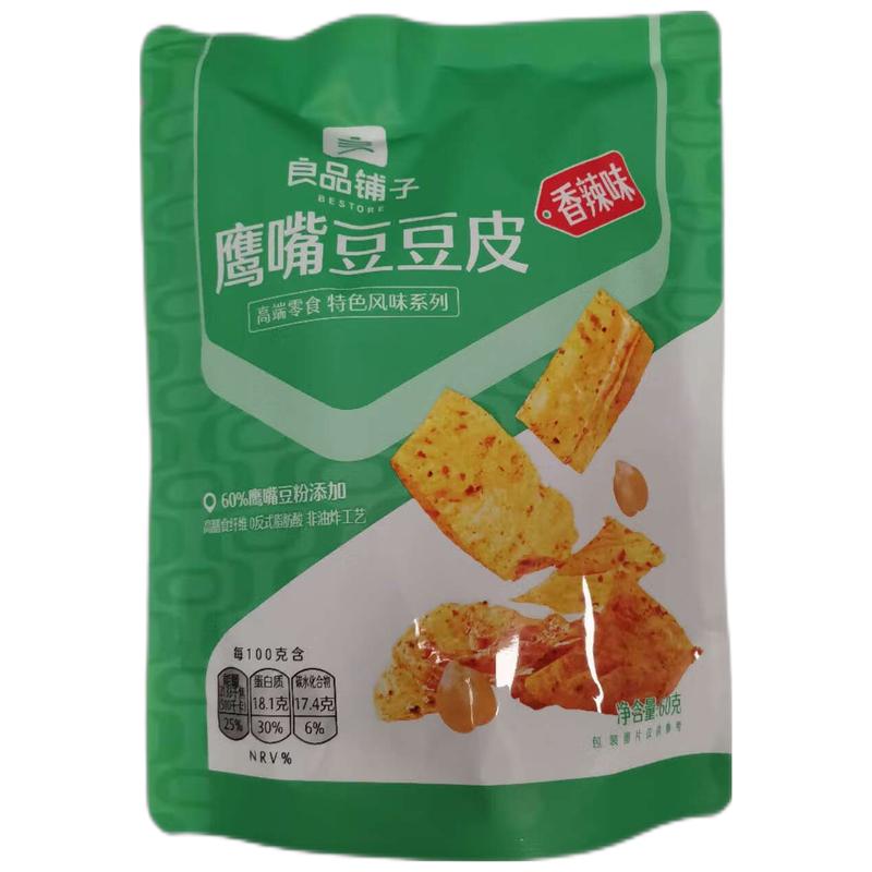 良品铺子 鹰嘴豆 豆皮香辣味60g/Doupi Spicy 60g