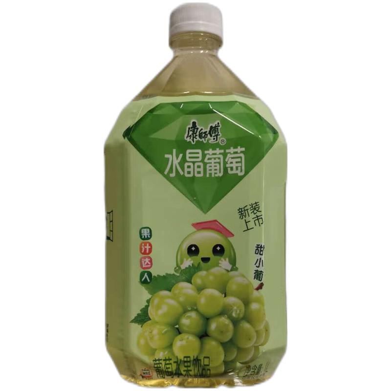 康师傅饮料 水晶葡萄汁1L/Kristalltraubensaft 1L