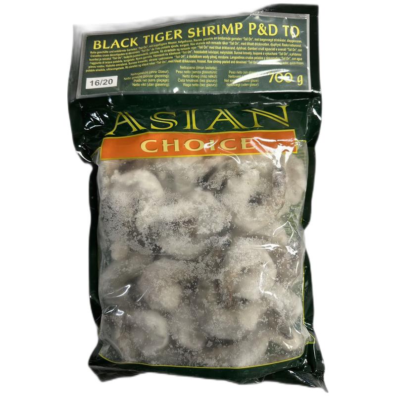 生鲜 冷冻 Asian 老虎虾 黑虎虾700G 16/20  /Black Tiger Shrimp 700g