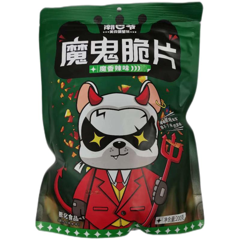 潮巴爷 魔鬼脆片 香辣味200g/Devil Chips Spicy 200g