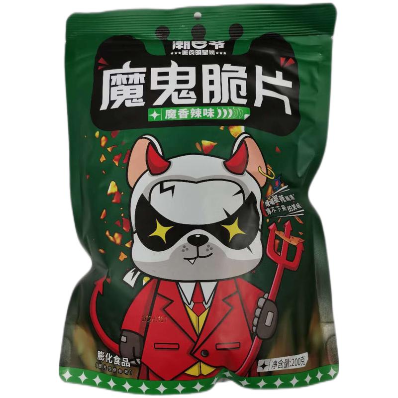 潮巴爷 魔鬼脆片 香辣味200g/Devil's Chips Spicy 200g