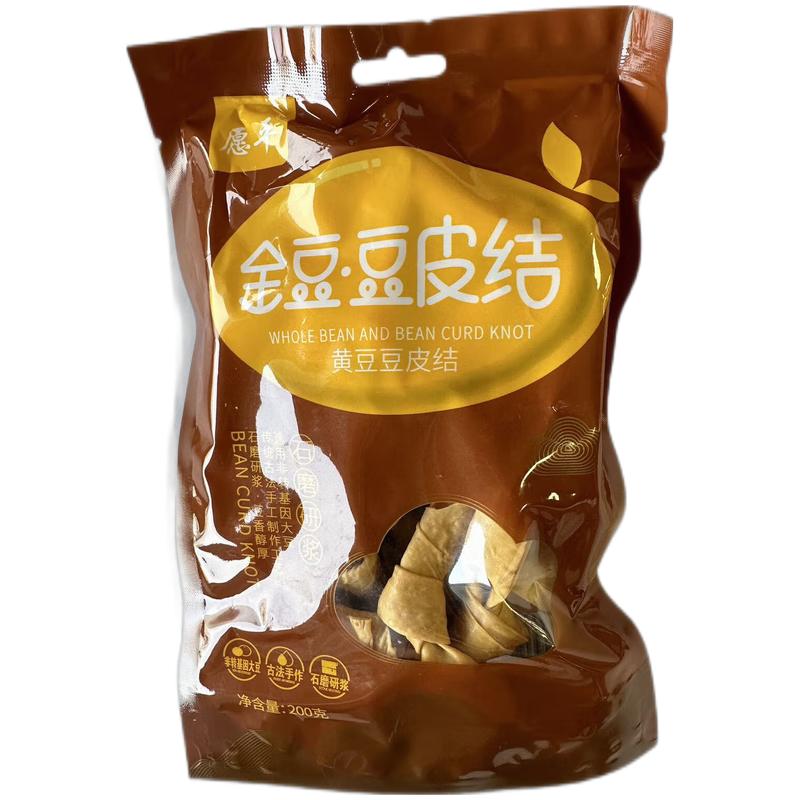 愿平 黄豆 豆皮结200g/Getrocknete Tofu Knoten YUANPING 
