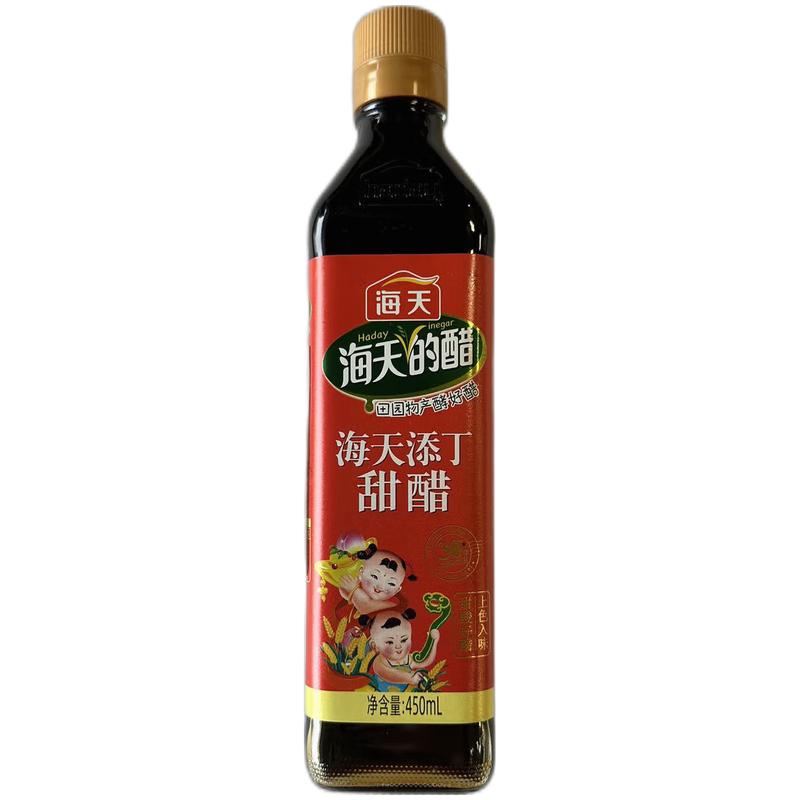 海天 添丁甜醋450ml/Tianding Süßessig 450ml