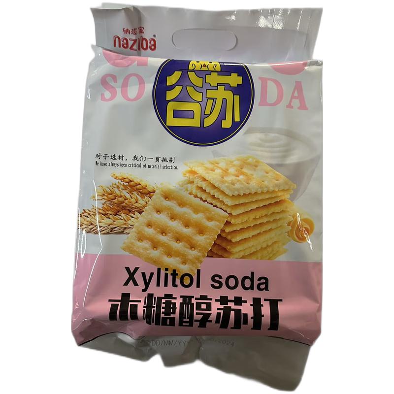 谷苏 木糖醇苏打饼400g/Xylitol Soda Cake 400g