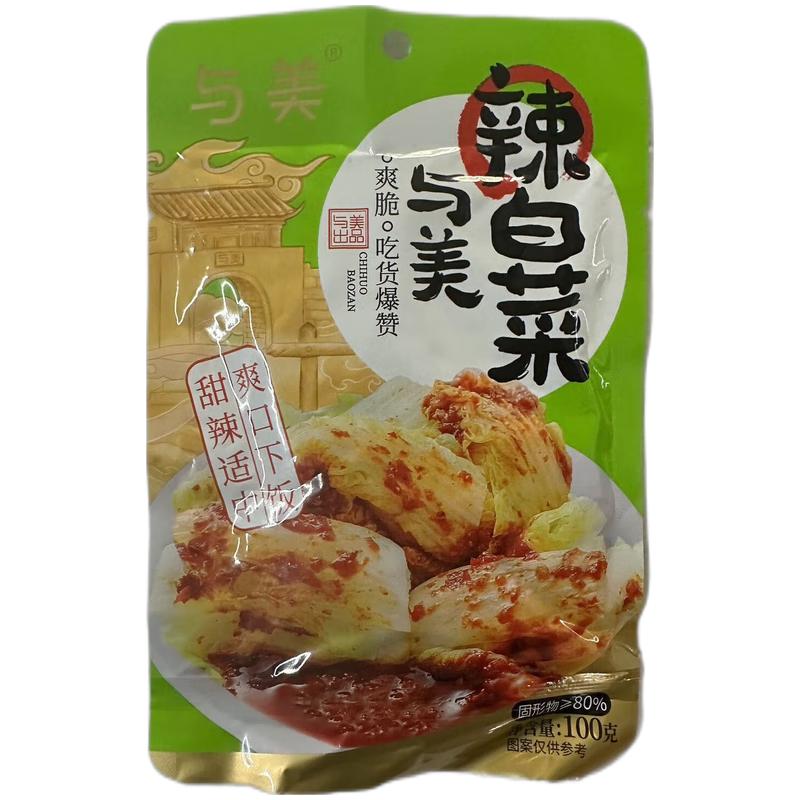 与美 韩式辣白菜 韩式泡菜 100g/Kimchi geschmacksvoll 100g
