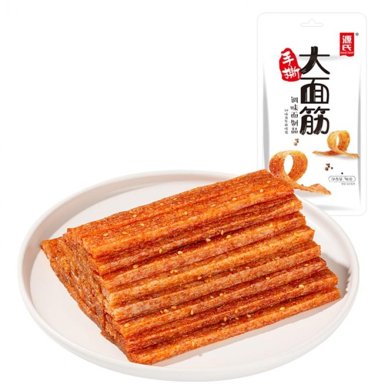 源氏 手撕大面筋90g/Von Hand gerissen großes Gluten 90g