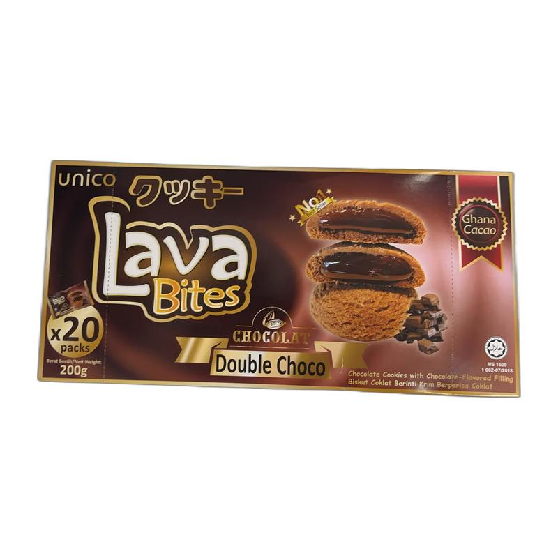 Lava Bites 双层夹心饼干 巧克力200g/Bites Cookies Double Choco
