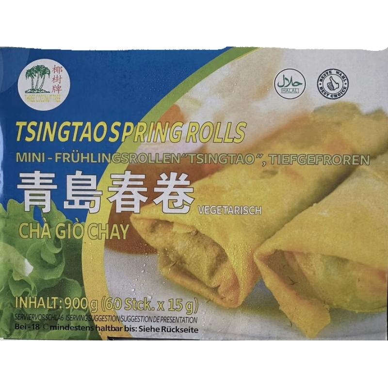 生鲜 冷冻 椰树牌 青岛春卷 邮寄破损变质不售后900g/Qingdao Frühlingsrollen