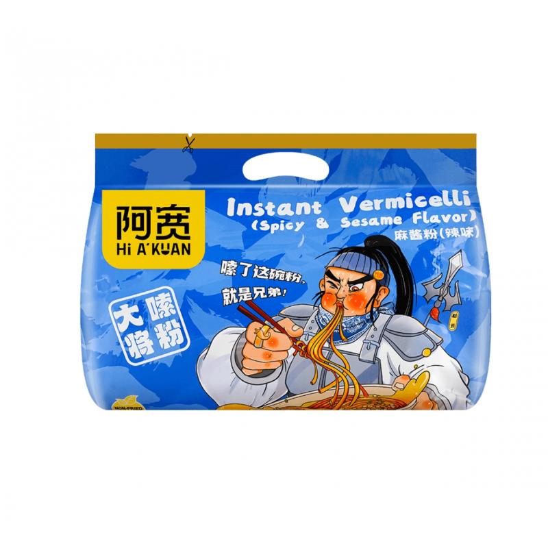 白家阿宽 嗦粉大将 麻酱粉（辣味）400g/Sesampaste Pulver
