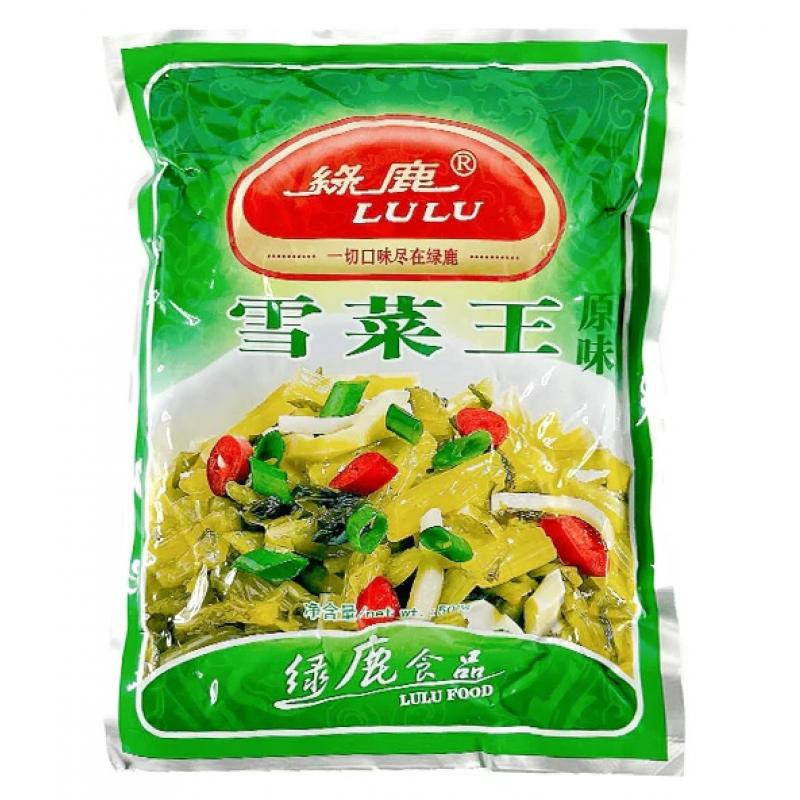 绿鹿 雪菜王500G/eingelegete gemüse500g