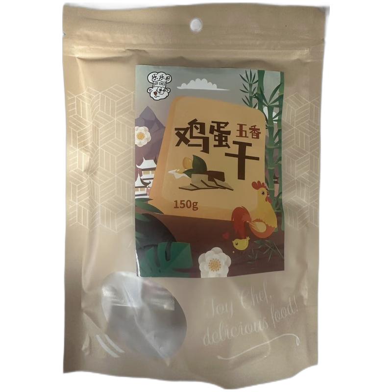 乐乐厨 鸡蛋干 五香味 150g/Getrocknetes Ei mit fünf Aromen 150g