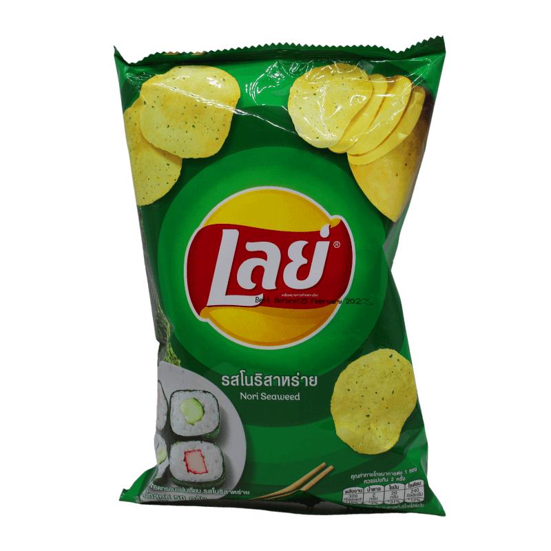 乐事 泰国薯片 海苔味 50g/Kartoffelchips und Seetang Geschmack 50g