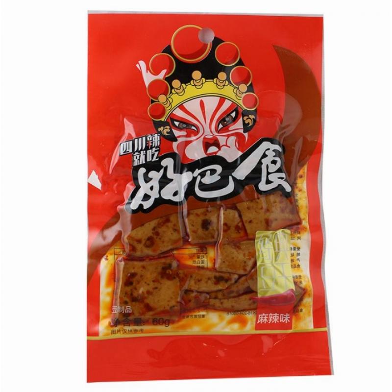 好巴食 经典豆干 麻辣味60g/Getrockneter Tofu Würzig 60g