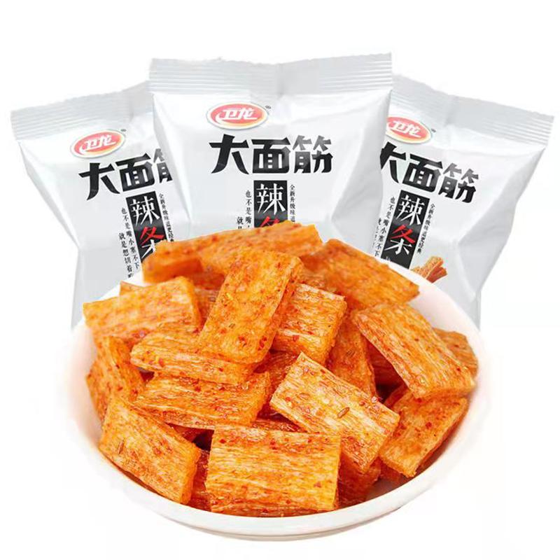 卫龙 辣条 大面筋106g/Wei Long Latiao Hot & Spicy Big