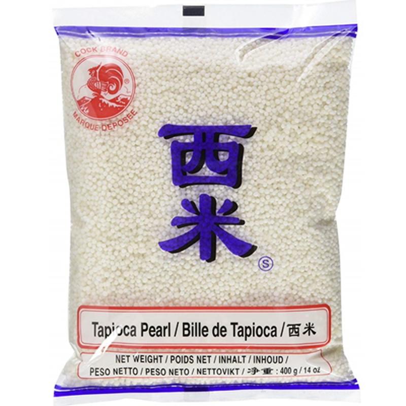 公鸡牌 Cock Brand 西米 小颗 400g/Tapioca Pearl klein 400g